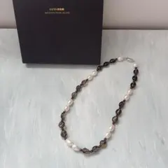 極美品✨ 14mmミキモト真珠島 あこや真珠 ネックレス ストーン 大粒 テリ強のサムネイル