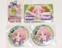 北大路さくら　缶バッジ　アクリルチャーム　アイカツ