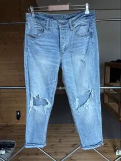 AMERICAN EAGLE OUTFITTERS ダメージデニム XL