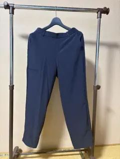 ワークマン　ネイビー ウエストゴム カジュアルパンツ