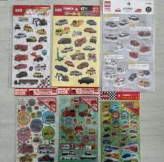 トミカ 車両シールセット 6枚セット　男の子