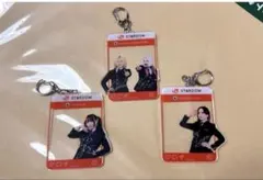 女子プロレス　スターダム　推し旅　アクリルキーホルダー　全3種　コンプリート