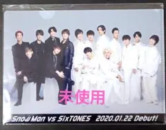 Snow Man SixTONES クリアファイル