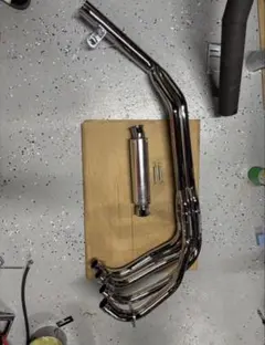 GSX400 インパルス　gk79a 4-2-1マフラー　美品のサムネイル