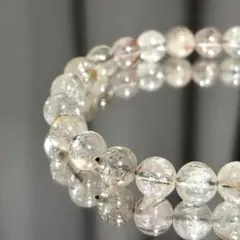 スーパーセブンルチル ✧ 強運・金運 粒8mm 内径16cm 重量15g