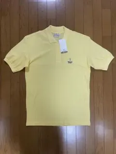☆イタリア製TRUSSARDI 半袖ポロシャツ ／イエロー ／未使用／Y2Kのサムネイル