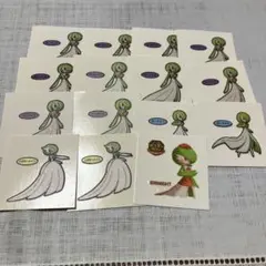 ポケモンパン デコキャラシール 黒いメガサーナイト サーナイト まとめ売り11枚