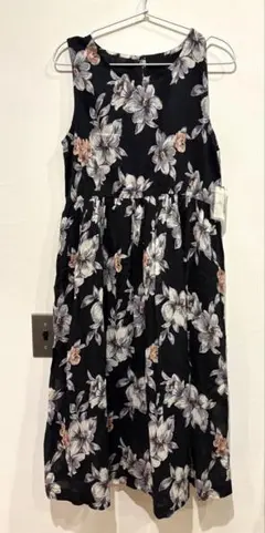 【新品未使用】NICOLE selection インド製　綿ワンピース　M 38