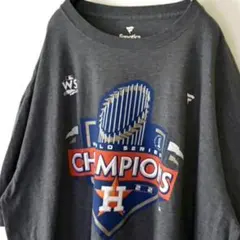 ファナティクス ワールドシリーズ チャンピオンズ Tシャツ 2XL グレー古着
