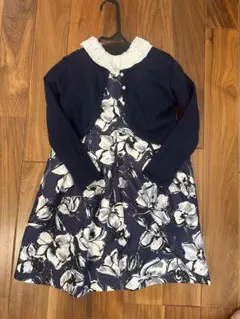 タルティーヌエショコラ　3点セット　ワンピ　ブラウス　カーディガン　サイズ120