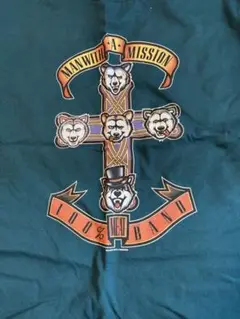 MAN WITH A MISSION 100% MEAT BAND Tシャツ