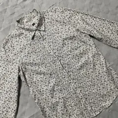 ●エルエルビーン●長袖シャツ 花柄 M ブラウス トレッキング アウトドア