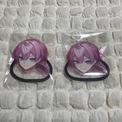 けちゃ ランダム ヘアゴム 生首ヘアゴム AMPTAK×COLORS 3周年