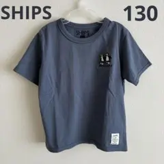 ＼美品／SHIPS シップス Tシャツ 半袖 130 ペンギン