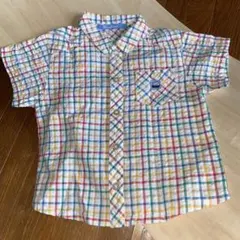 familiar チェック柄シャツ 90サイズ