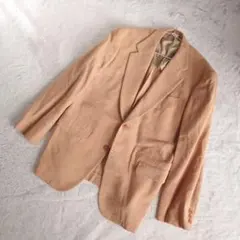 GIANNI VERSACE リネンテーラードジャケット ピンク 古着 M - メルカリ