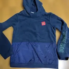 ナイキNike ネイビー パーカー フード付き