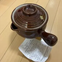 行平土鍋☆雪平鍋　お粥　片手土鍋のサムネイル