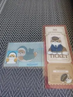 mofusand 東京駅 購入者特典2点セット