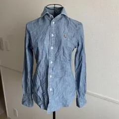 ポロ ラルフローレン ボタンダウンシャツシャンブレーシャツ