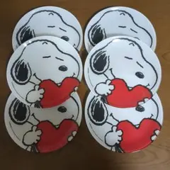 スヌーピープレート 6枚セット