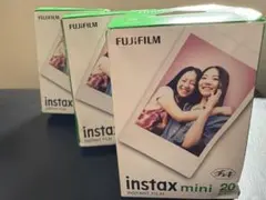 富士フィルム　チェキフィルム　instax mini　20枚×3