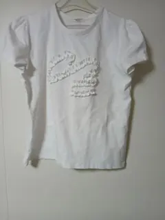 CHILLE anap フリルロゴ 半袖Tシャツ ホワイト Mのサムネイル