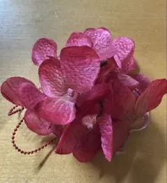 アンティーク カチューシャ　コサージュ　ブローチ　ピンク　お花　フラワー