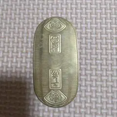 新品未使用・希少】日光江戸村 レプリカ 小判 十八金渡金 銀渡金