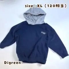Digreen GELATO!mtm パーカー ネイビー XL 120相当
