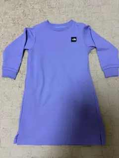 THE NORTH FACE パープル 長袖ワンピース 110