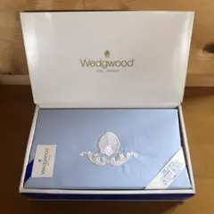 Wedgwood シェル　シーツ　未使用品　ブルー *