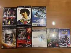 PS2 PS3 PSP ゲームソフト セット売り　ジャンク品