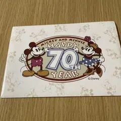 ミッキーとミニー 70周年 ポストカードセット