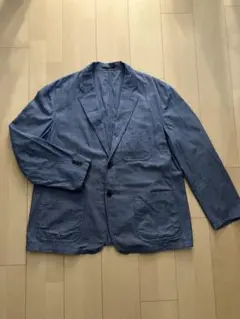 UNIQLO テーラードジャケット ブルー　2XL