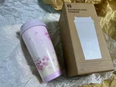 スターバックス　韓国スタバ　チェリーブロッサム ステンレス タンブラー エルマ