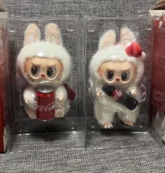 labubu コカコーラ ぬいぐるみ ２セット