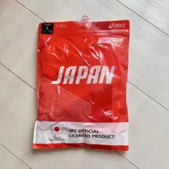 東京オリンピック アシックス JOC Tシャツ Mサイズ サンライズレッド