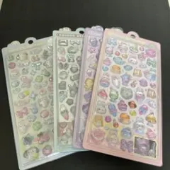 【正規品】新作　ボンボンドロップシール　チョコミン卜 シール 4枚セット