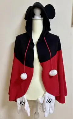 ディズニーリゾート　ミッキー　フードポンチョ　ディズニー