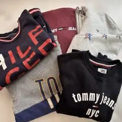 トミーフィルガートレーナー5枚セット（うち4枚裏起毛）