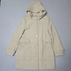 【未使用】GAP コート フード付き オフホワイトのサムネイル