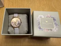 【OLIVIA BURTON】フラワー文字盤 腕時計