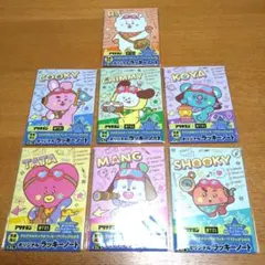 ◆アリナミン × BT21◆オリジナルラッキーノート◆7種類セット◆コンプリート