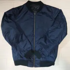 UNIQLO　ネイビー MA-1 フライトジャケット Mサイズ