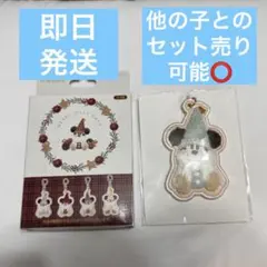 ディズニー クリスマス リルリンリン キーチェーン 2025 水色