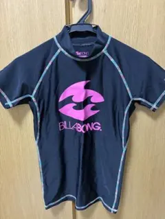 BILLABONG ラッシュガード ブラック ピンク L