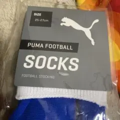 こんた様専用PUMA フットボールソックス 25-27cm 青