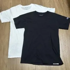 Champion Tシャツ ブラック ホワイト S