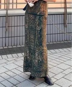 AmeriVINTAGE ASMEE I LINE KNIT SKIRT